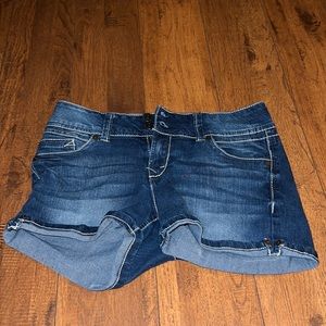 Womens Wallflower Jean Shorts